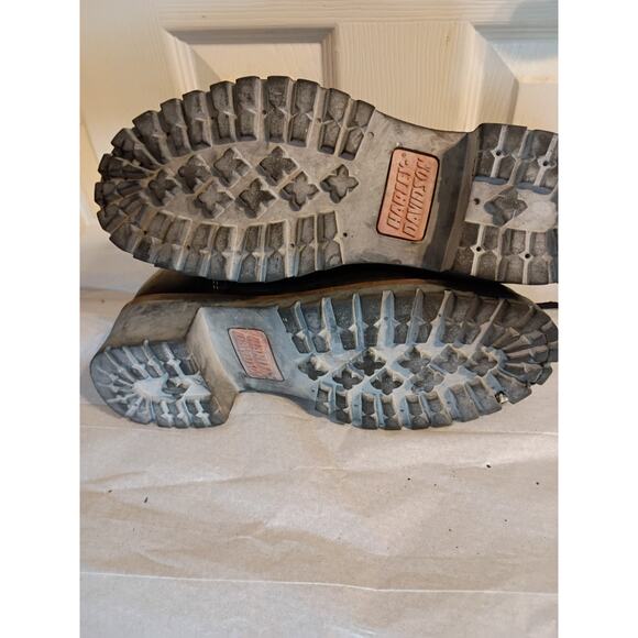 Women's Black Leather Boots - Picture 12 of 13